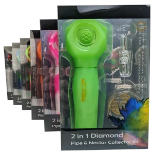 On Point Glass – Diamond 2 in1 Hand and Nectar Collector Kit
