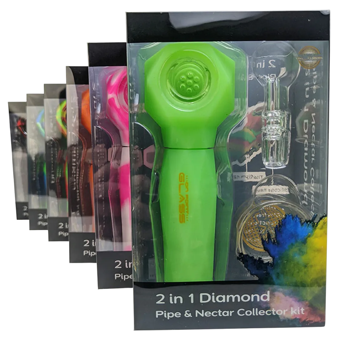 On Point Glass – Diamond 2 in1 Hand and Nectar Collector Kit