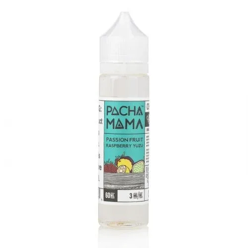 PACHAMAMA - PASSION FRUIT RASPBERRY YUZU - 60ML - Image 2