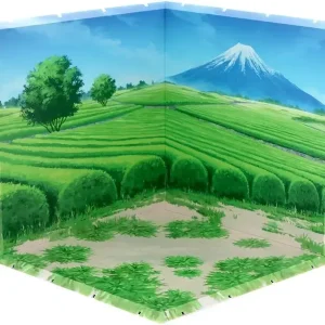 PLM PELM 200 Tea Field Backdrop Display Panel Set for Figures