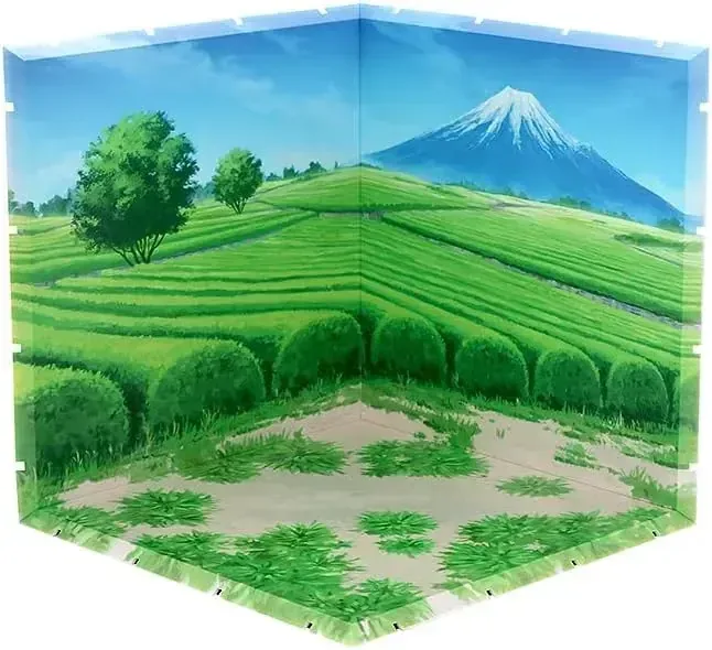 PLM PELM 200 Tea Field Backdrop Display Panel Set for Figures - Image 2