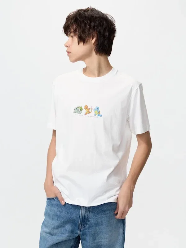 Pokémon 30th Anniversary UNIQLO Pokemon UT Men T-Shirt Collection - Image 2