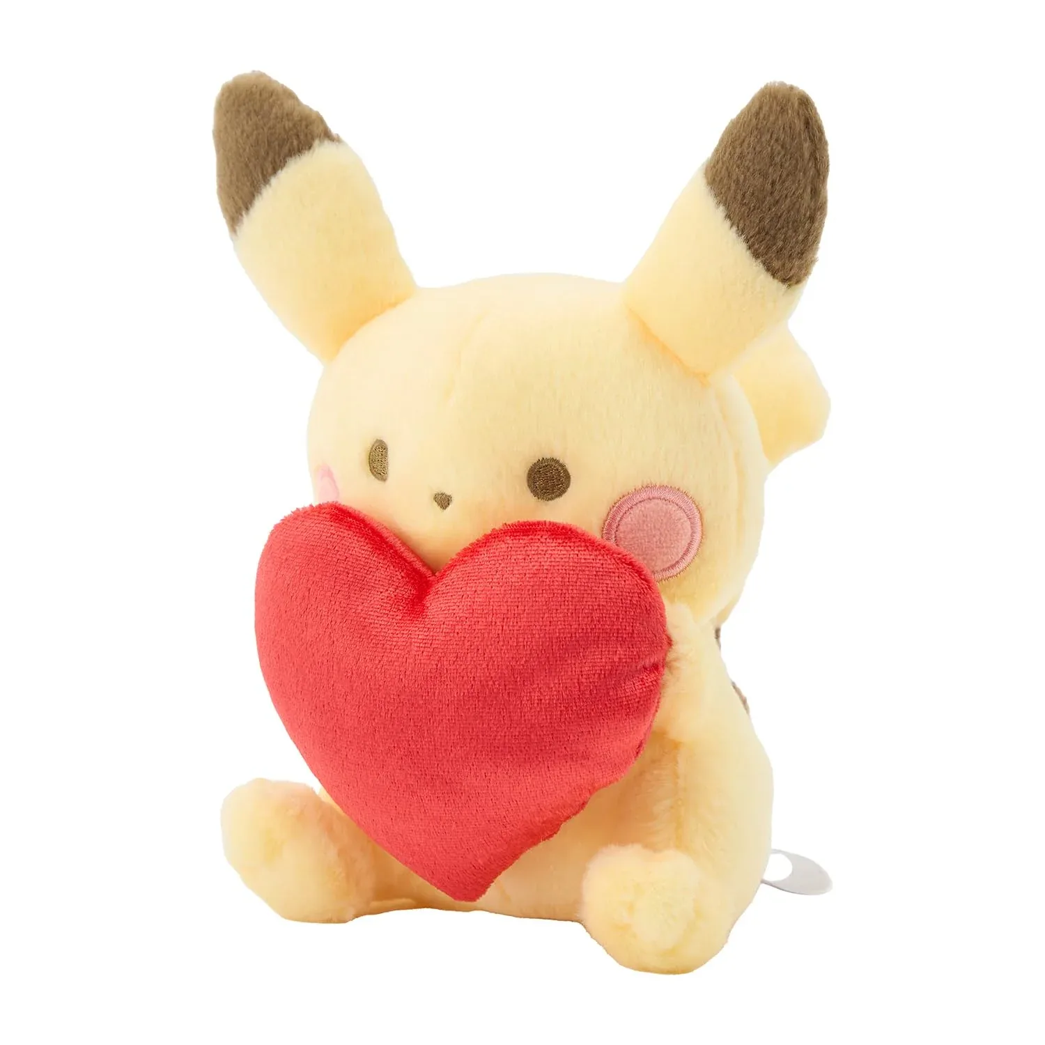 Pokemon Center Original With A Heart Pikachu Plush Doll Japan Official - Image 2