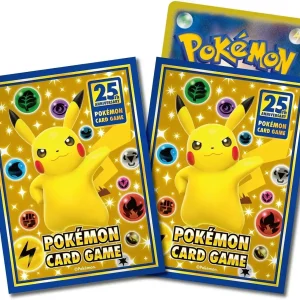 Pokemon Deck Shield 25th Anniversary Trading Card Sleeves 64 Pack