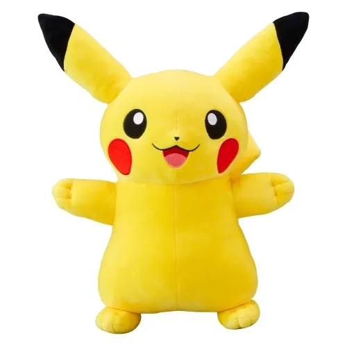 Pokemon Life Size Pikachu Plush Toy, Smiling, 36 x 19 x 48 cm