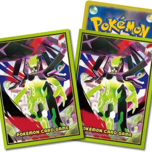 Pokemon Mega Zygarde Card Game Deck Shield x64 Green Sleeves
