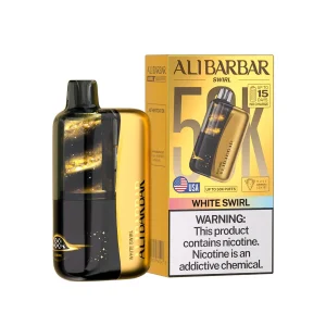 White Swirl Alibarbar Swirl 50K