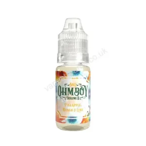 Pineapple Mango & Lime Nic Salt E-Liquid by Ohm Boy Volume 2