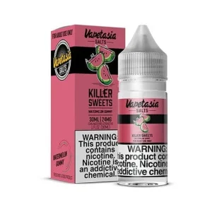 Vapetasia Killer Fruits Watermelon Gummy 30ml Nic Salt Vape Juice - 48mg