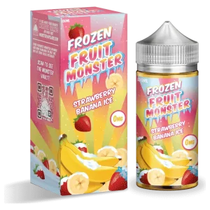 Frozen Fruit Monster Strawberry Banana 100ml Vape Juice - 3mg