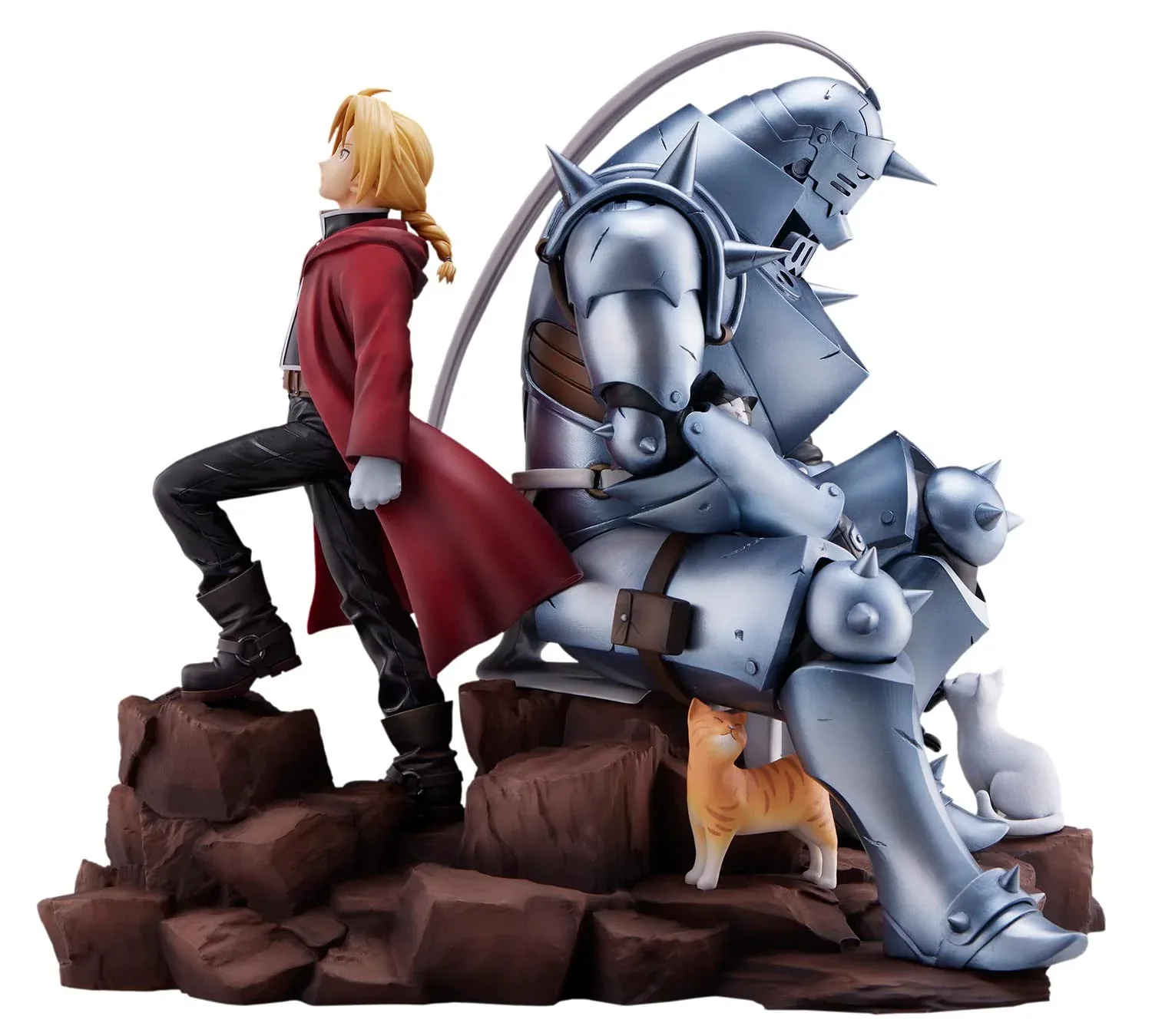 Proof Japan Fullmetal Alchemist Edward & Alphonse Elric Brothers 250Mm Pvc Figure