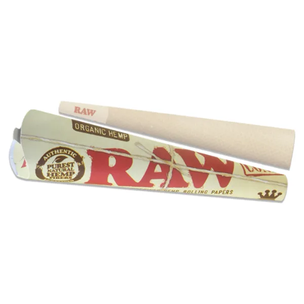 RAW Organic Hemp Pre-Rolled Cone – King Size