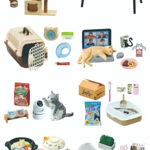 Re-Ment Nekoda-San Daily Life PVC Miniature 1Box 115x70x50mm