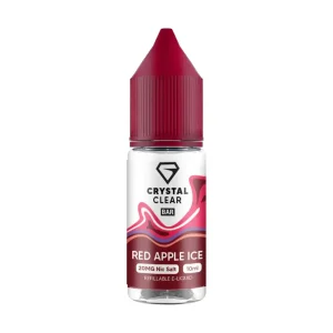Red Apple Ice Nic Salt by Crystal Clear Bar Salts