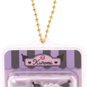 Sanrio Miniature Package Charm Kuromi Cafe Clerk Bag Accessory