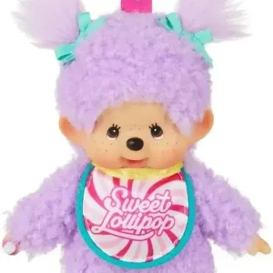 Sekiguchi Montchitch Sweet Lollipop Purple Plush Cute Keychain