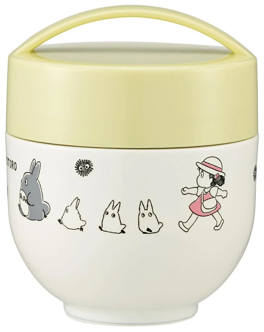 Skater 540ml Antibacterial Insulated Lunch Box My Neighbor Totoro Design
