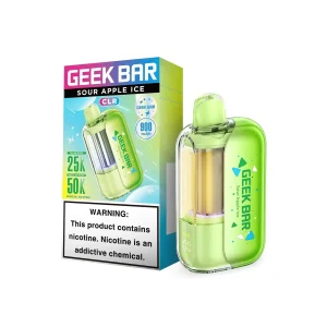 Sour Apple Ice - Geek Bar CLR 50k Disposable Vape