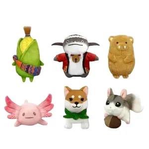 Square Enix Final Fantasy XIV Mini Puppet Plush Vol. 3 6pc Box