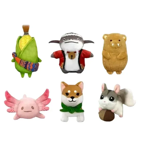 Square Enix Final Fantasy XIV Mini Puppet Plush Vol. 3 6pc Box