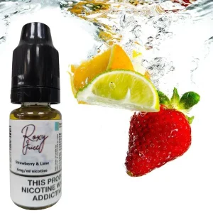 Strawberry and Lime E-Liquid by Roxy Juice