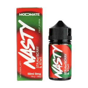 Strawberry & Kiwi Shortfill E-Liquid by Nasty Juice Modmate