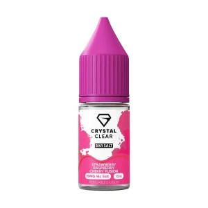 Strawberry Raspberry Cherry Fusion Nic Salt by Crystal Clear Bar Salts