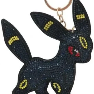 Sun Art Pocket Monster Blackie Rhinestone Figure Screen Wipe PM-2884A