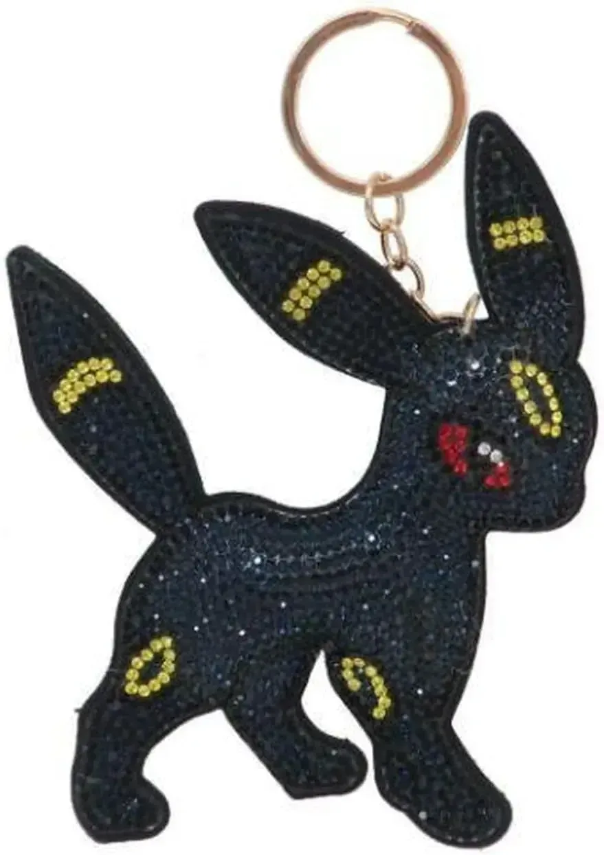 Sun Art Pocket Monster Blackie Rhinestone Figure Screen Wipe PM-2884A