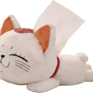 Sunrisepop Dandadan Turbo Granny Plush Tissue Box Polyester