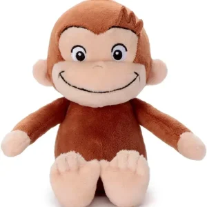 Takara Tomy Arts Curious George 20cm Washable Plush Figure