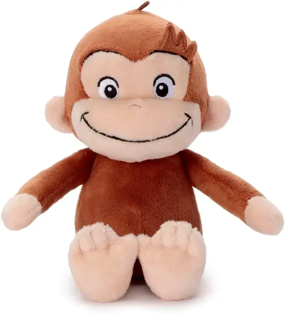 Takara Tomy Arts Curious George 20cm Washable Plush Figure