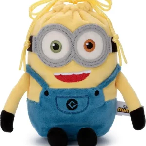 Takara Tomy Arts Minions Bob 17cm Plush Cinch Pouch