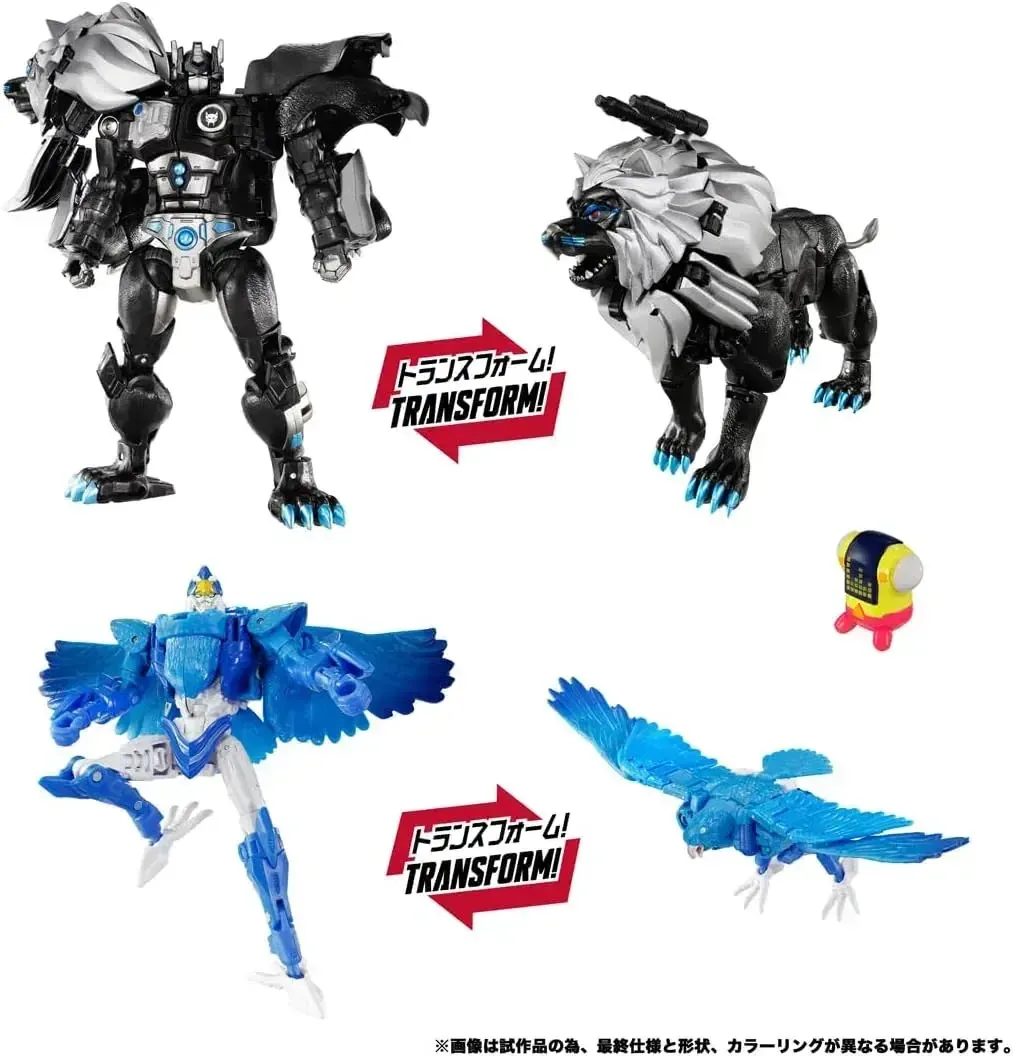 Takara Tomy Transformers SPARK NL 09 Dark Amber Leo Prime Figure Set - Image 2