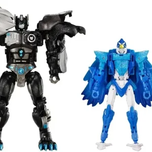 Takara Tomy Transformers SPARK NL 09 Dark Amber Leo Prime Figure Set