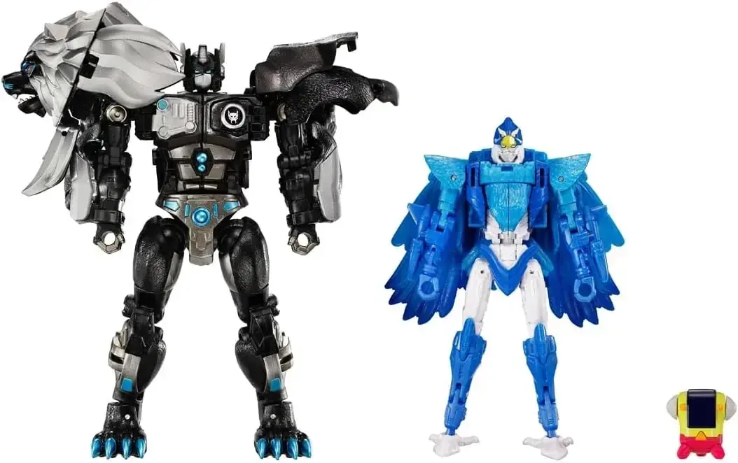 Takara Tomy Transformers SPARK NL 09 Dark Amber Leo Prime Figure Set