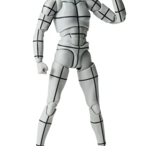 Tamashii Nations S.H.Figuarts Body-Kun Sports Wireframe Gray 150mm PVC Figure
