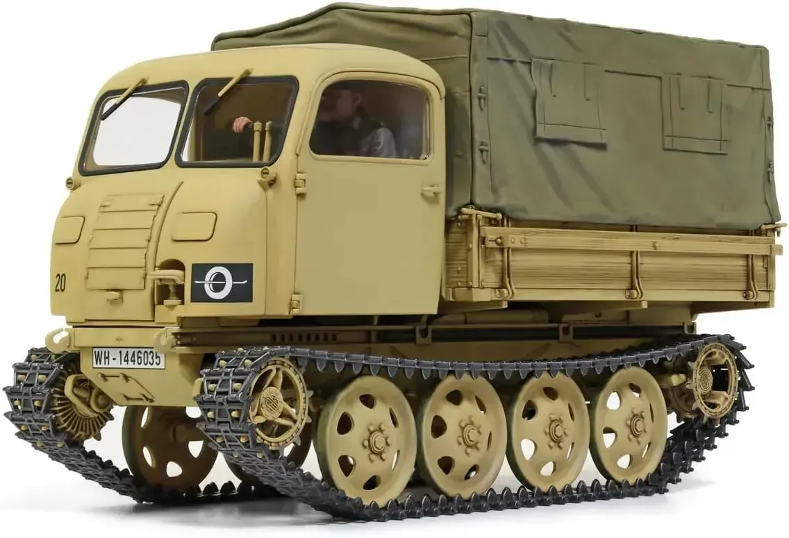 TAMIYA German RSO/01 Utility Tow Vehicle 1/35 Model Assembly Kit - Image 2