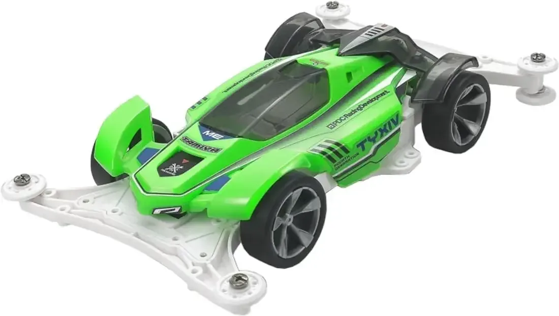 Tamiya Mini 4WD PRO No. 64 TIXVIV ME Chassis Green Model Kit