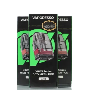 Vaporesso_XROS_COREX 3.0_3ml Refillable Replacement Pod (4pk) –