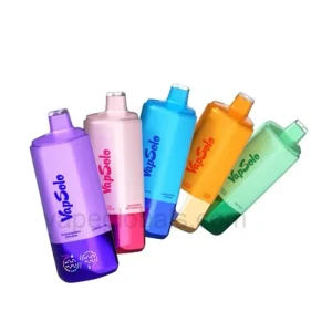 Vapsolo Sixer 180K 6 In 1 Disposable Vape – 6 Flavors 180000 Puffs Battery & Juice Display