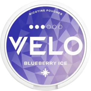 VELO Blueberry Ice 8mg Nicotine Pouches (5 Pack)