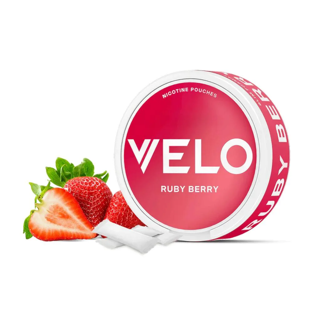 Velo Nicotine Pouches Ruby Berry