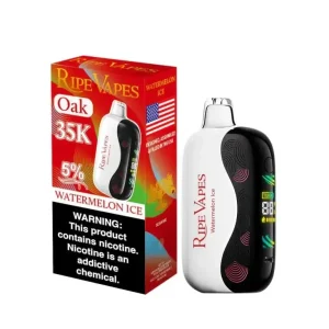 Watermelon Ice - Ripe Vapes Oak 35k Disposable