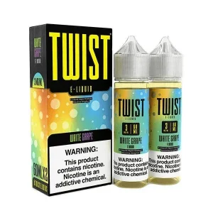 White Grape 2x 60ml (120ml) Vape Juice - Twist E-Liquids - 6MG