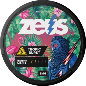 Zeus Tropic Burst Nicotine Pouches (5 Pack)