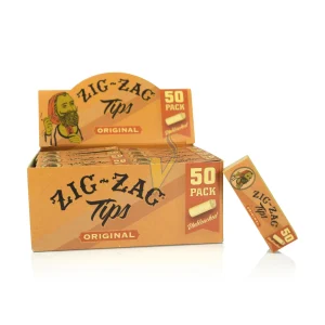 Zig Zag Unbleached Tips 50 Pack