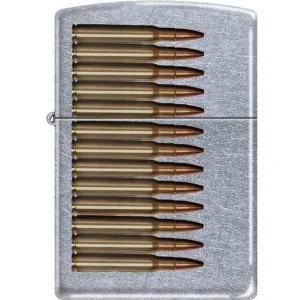 Zippo Lighter - Machine Bullets Street Chrome