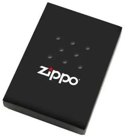Zippo Lighter - Pipe Lighter With Logo Satin Chrome - Image 2