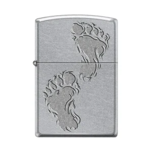 Zippo Lighter - Sasquatch Footprints